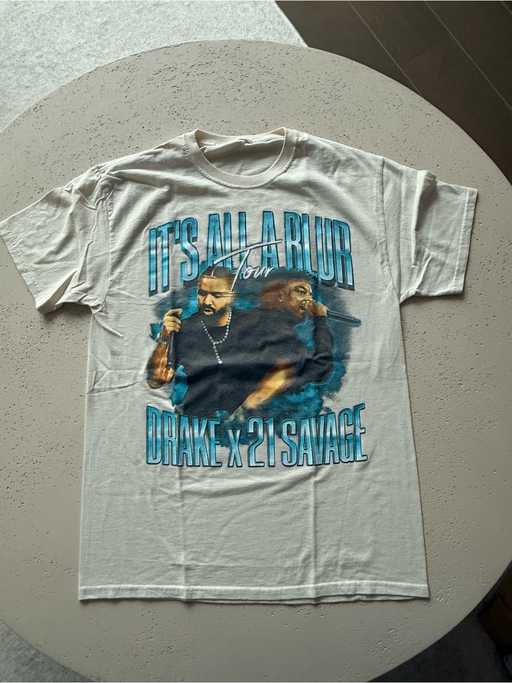 Drake * 21 Savage It’s All a Blur Tour Official Tee